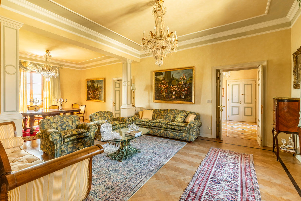 Palace with indoor pool