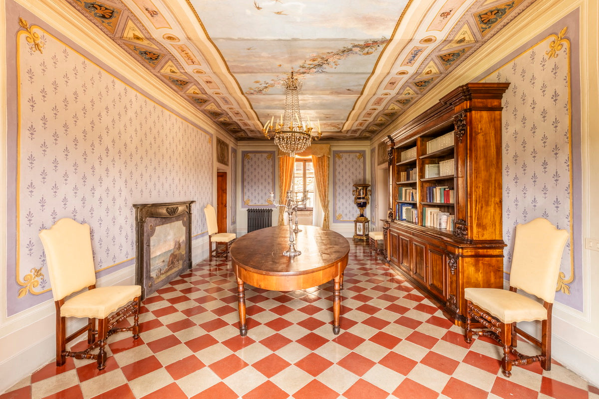 Palace with indoor pool