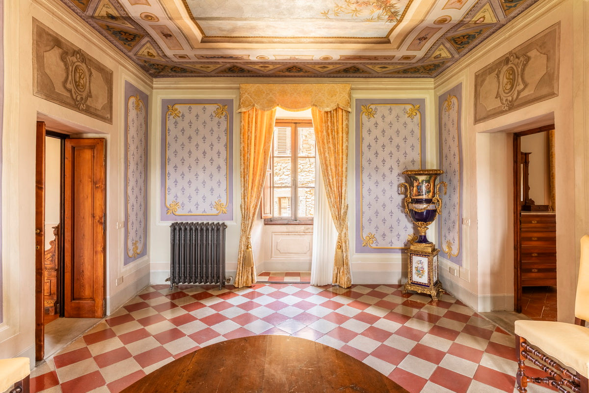 Palace with indoor pool