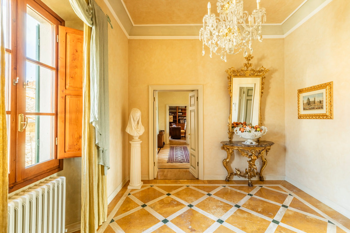 Palace with indoor pool