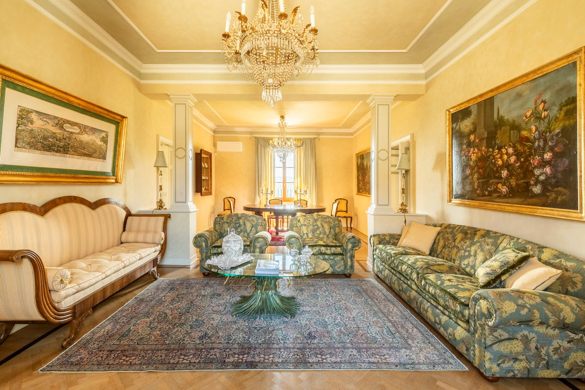 Palace with indoor pool