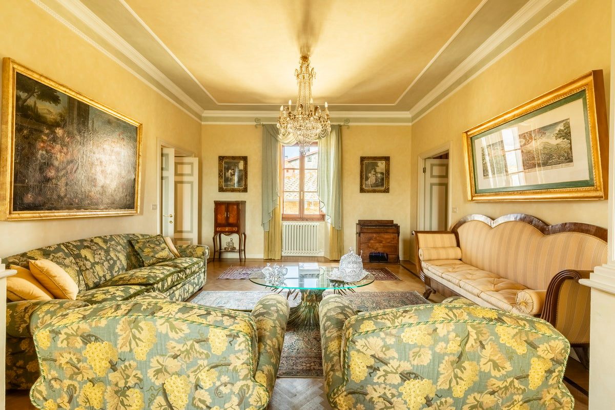 Palace with indoor pool