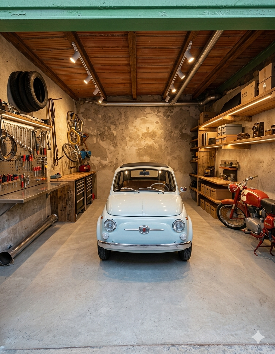 House with view and big garage