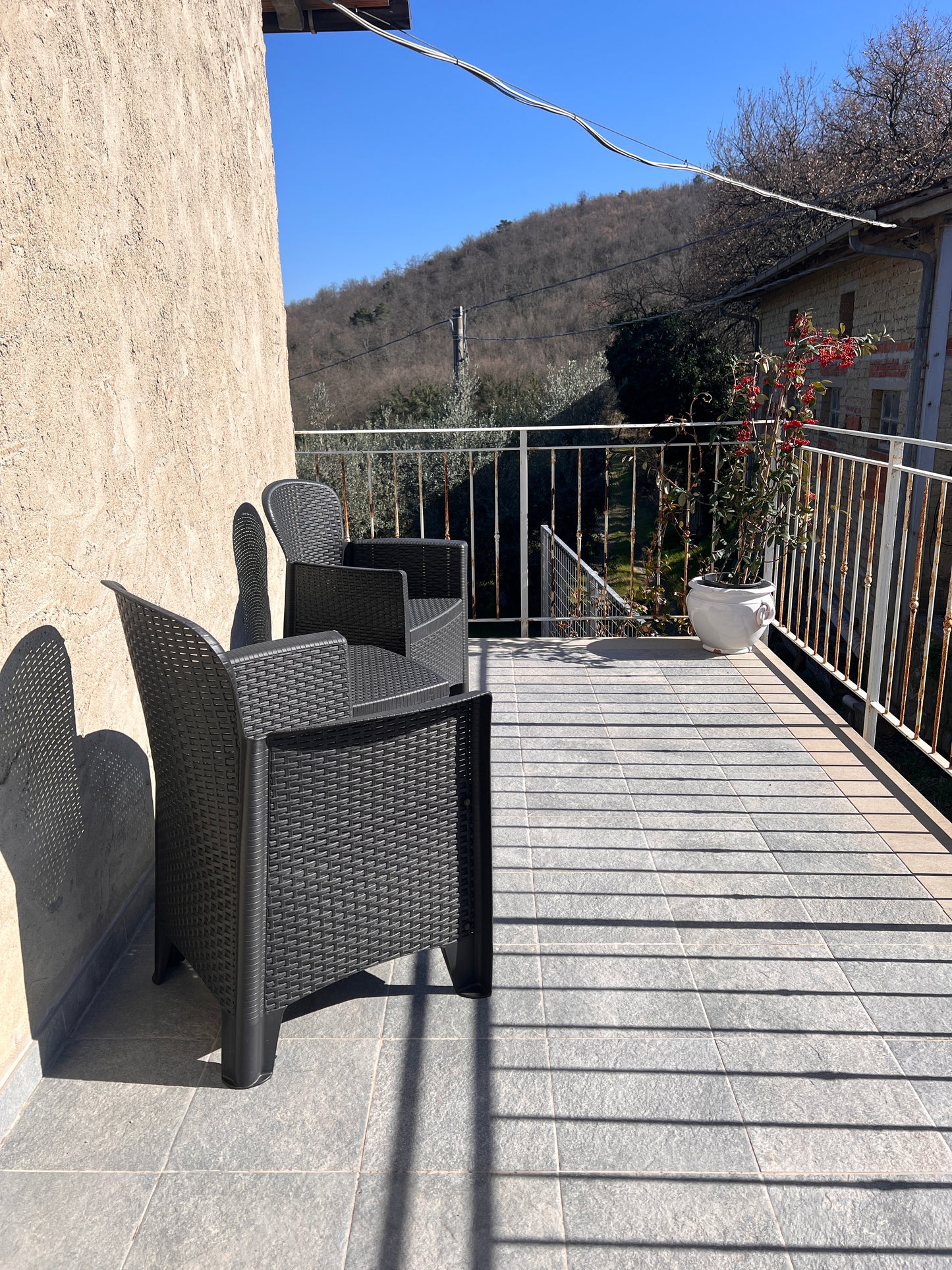 Apartment with one bedroom among the olive groves