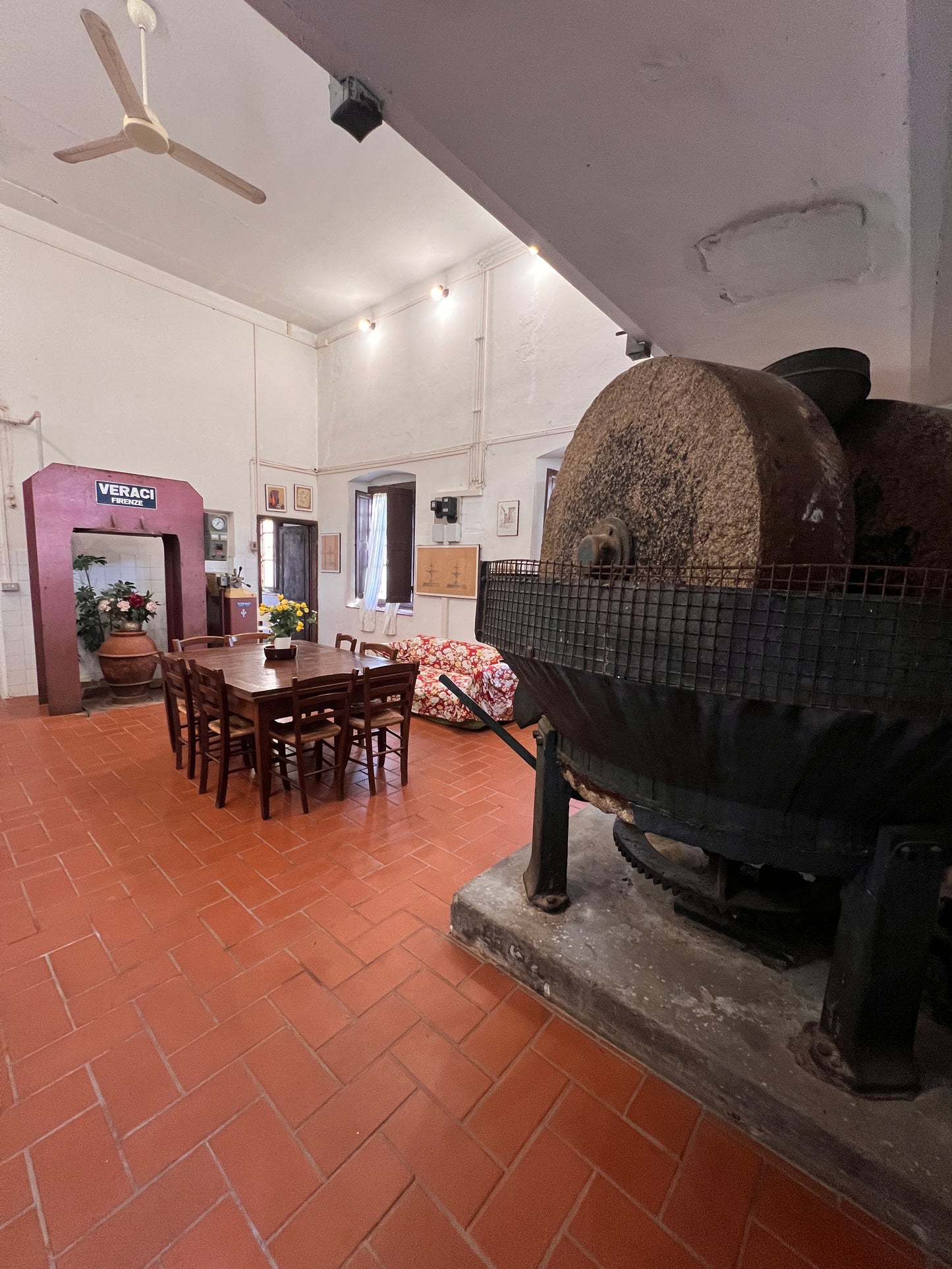 Sleeping in an oil mill NOT AVAILABLE