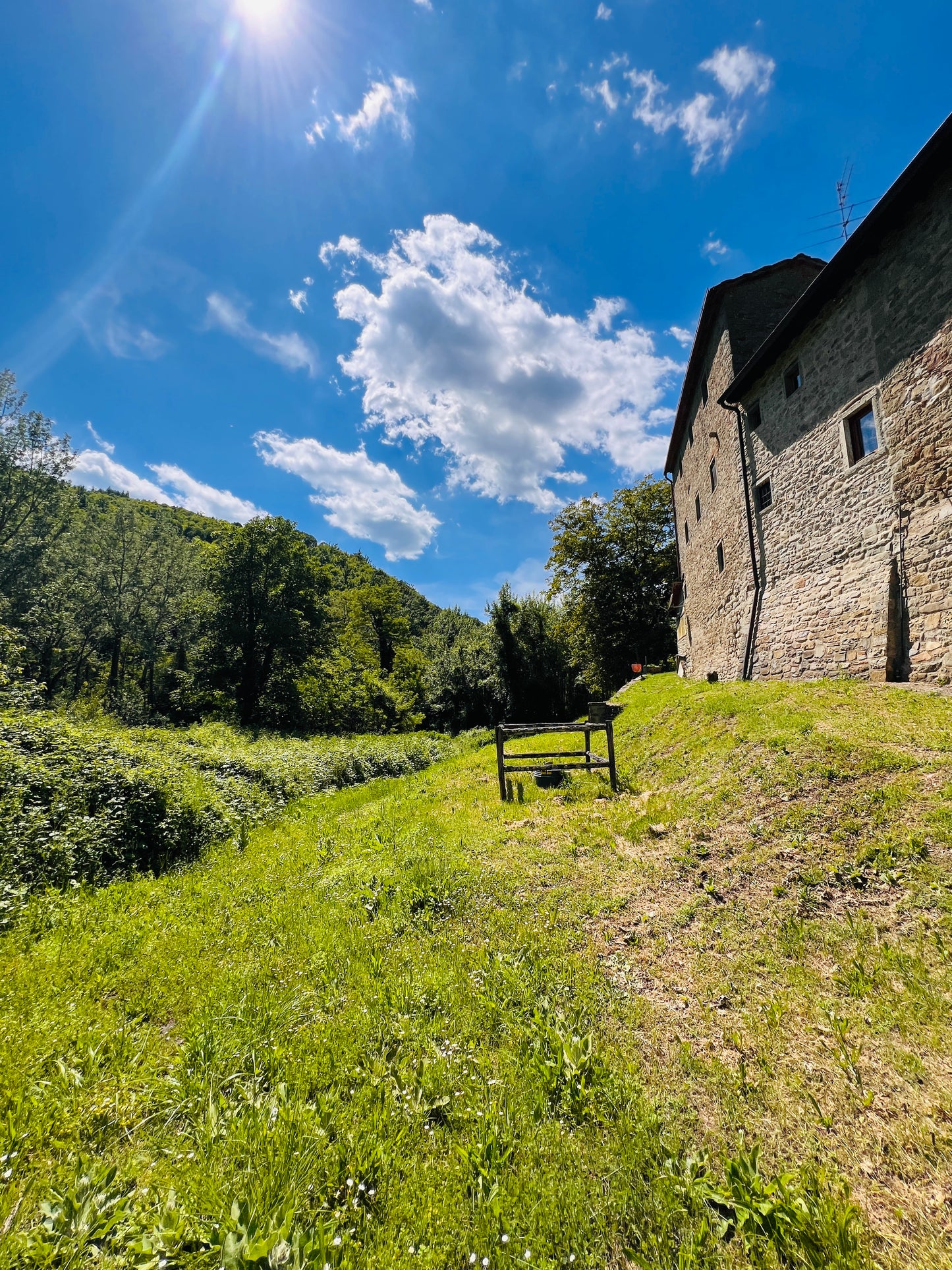Former riding stables