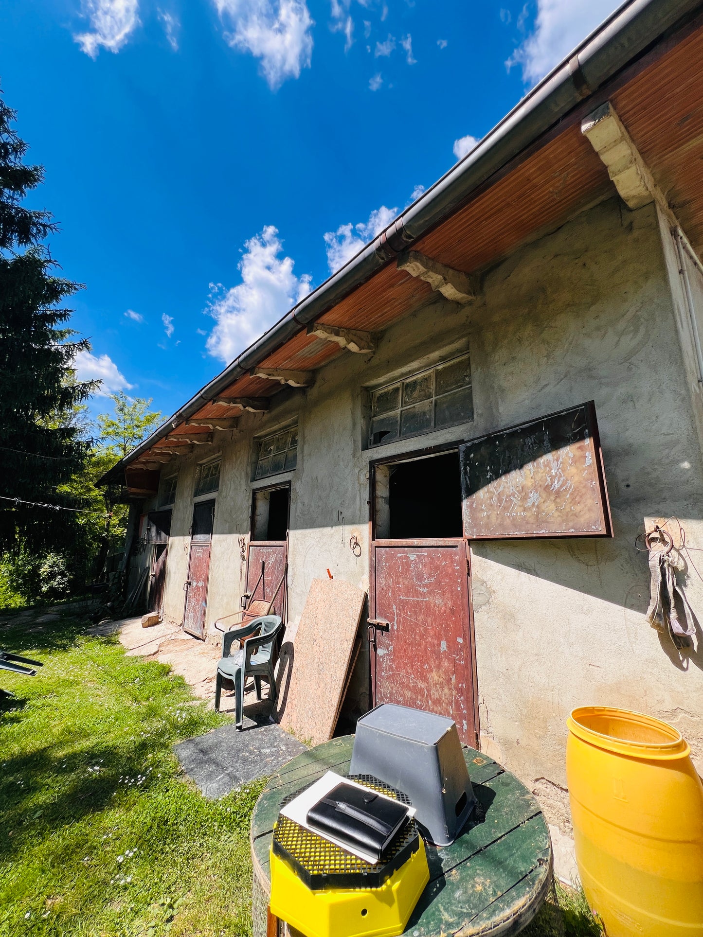 Former riding stables