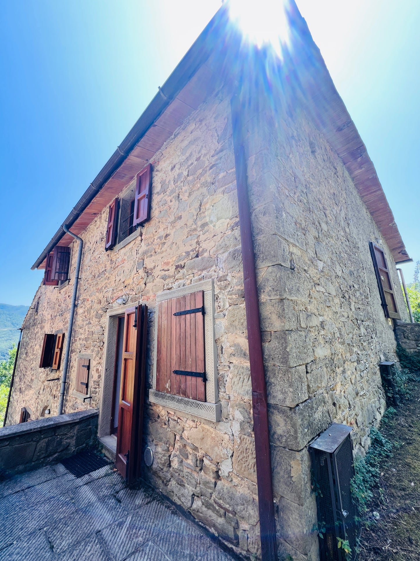 Renovated apartments in the Casentino forest
