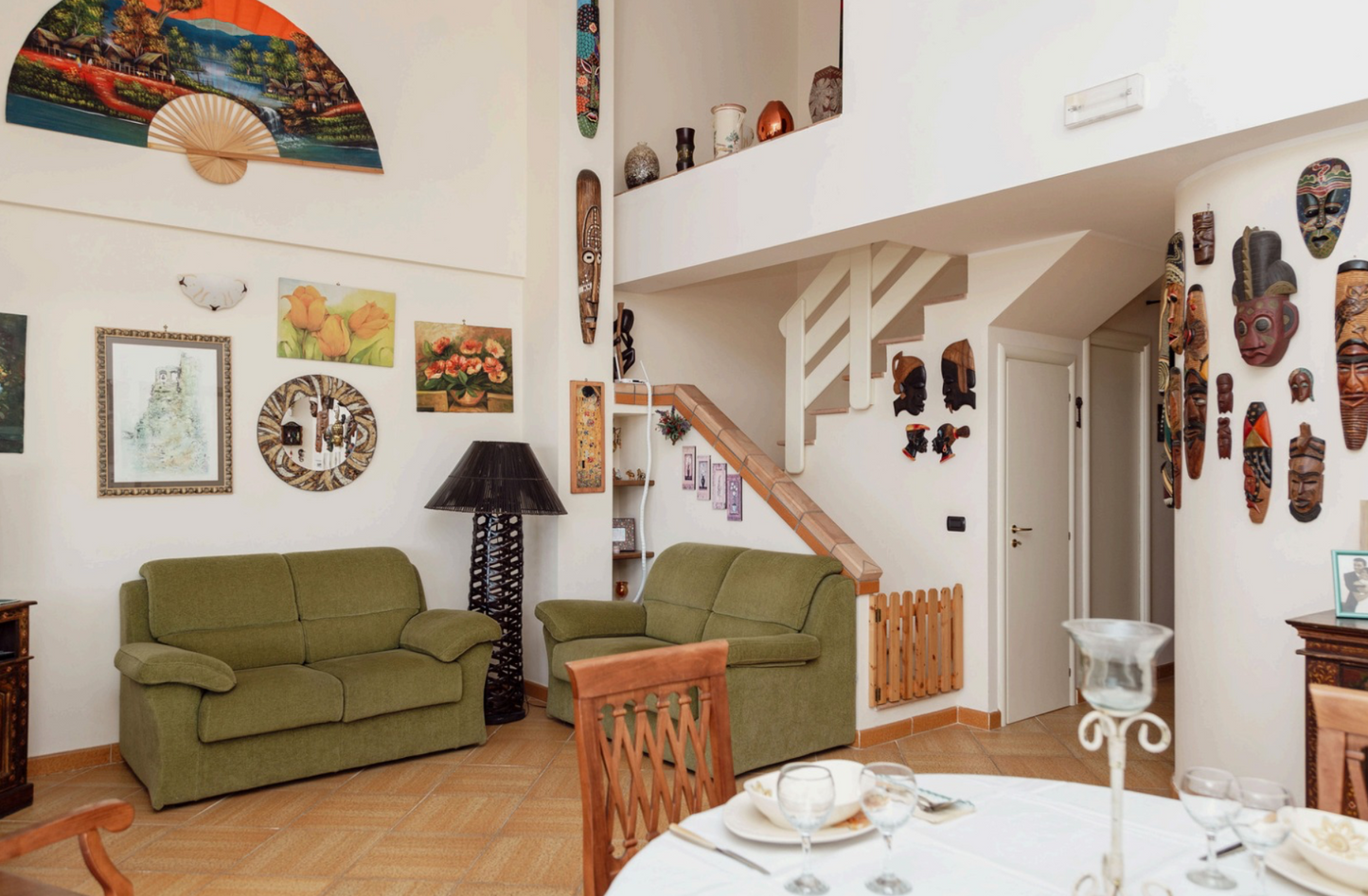 Villa with a pool sea view in Calabria