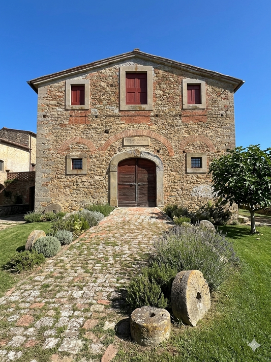 Historic Property Complex on the Chianti Road - 18th-Century Mill to Be Renovated