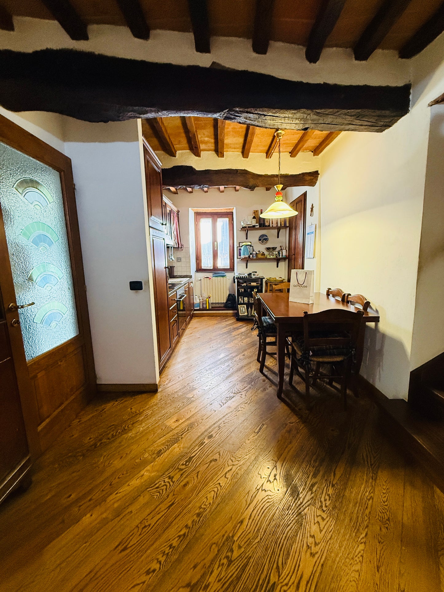 Typical Tuscan apartment ready to move into