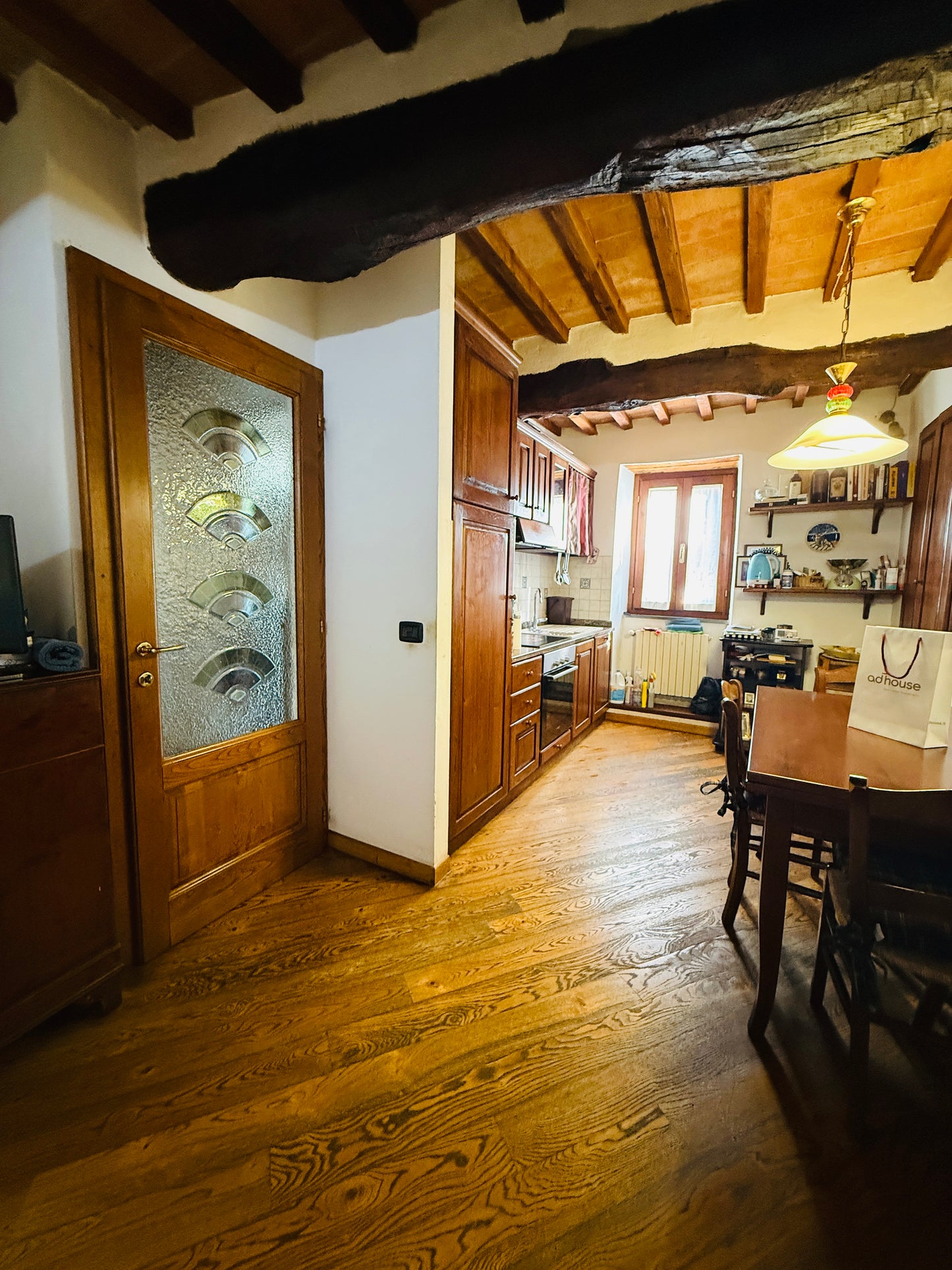 Typical Tuscan apartment ready to move into