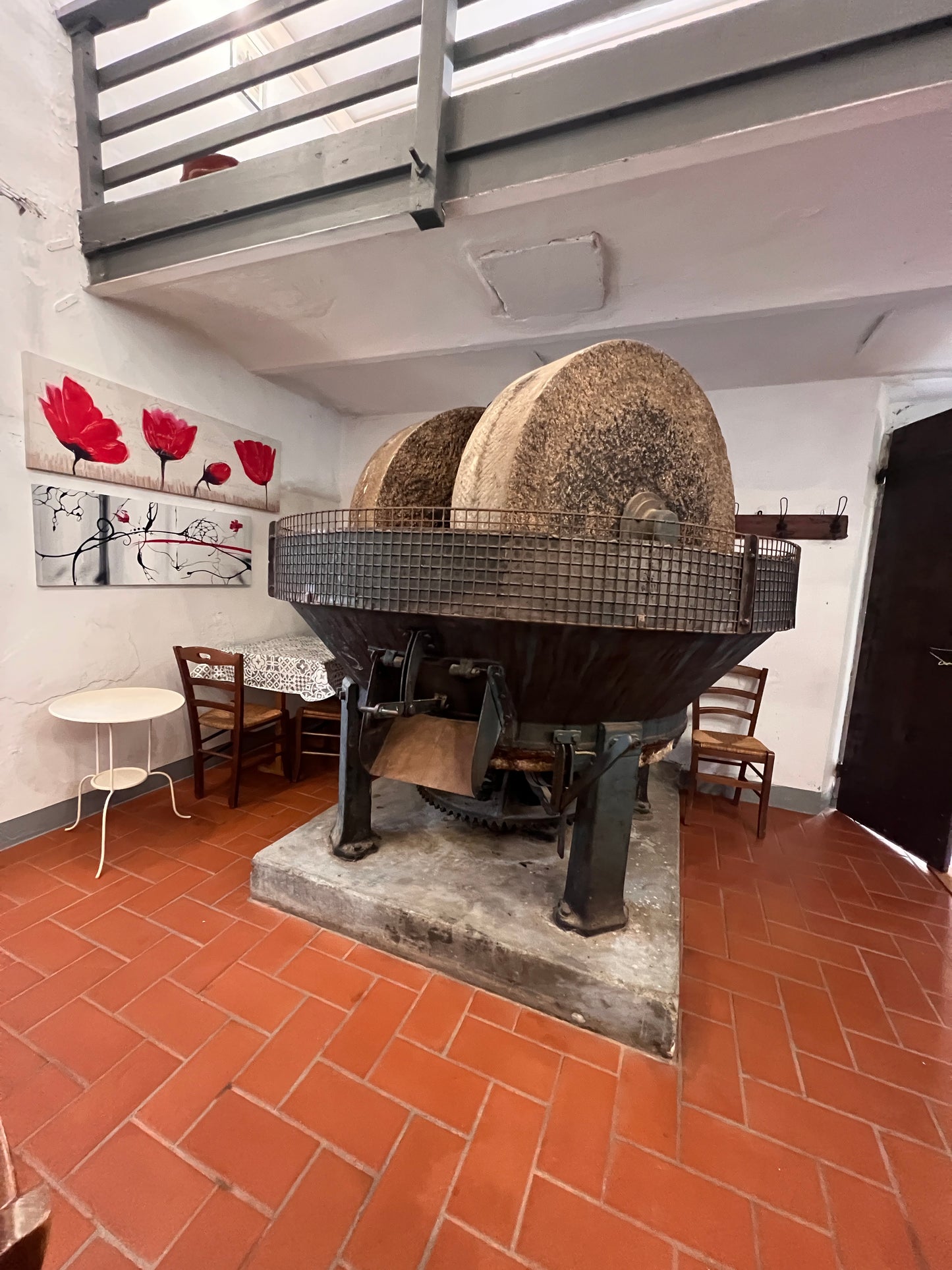 Sleeping in an oil mill NOT AVAILABLE