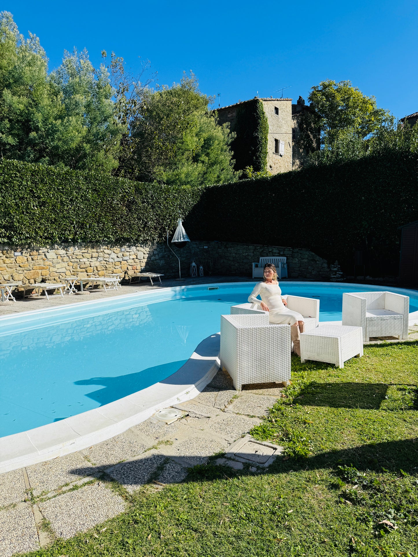 SOLD House in a village with swimming pool and view