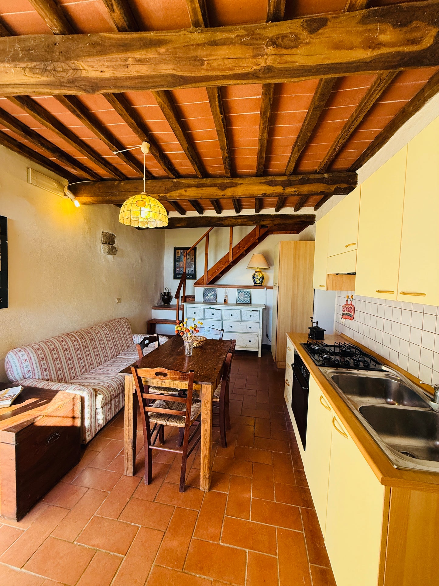 SOLD House in a village with swimming pool and view