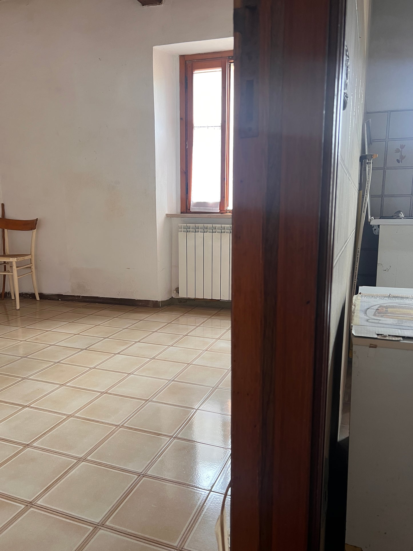 Two bedrooms, garden, balcony, big cellar and storage
