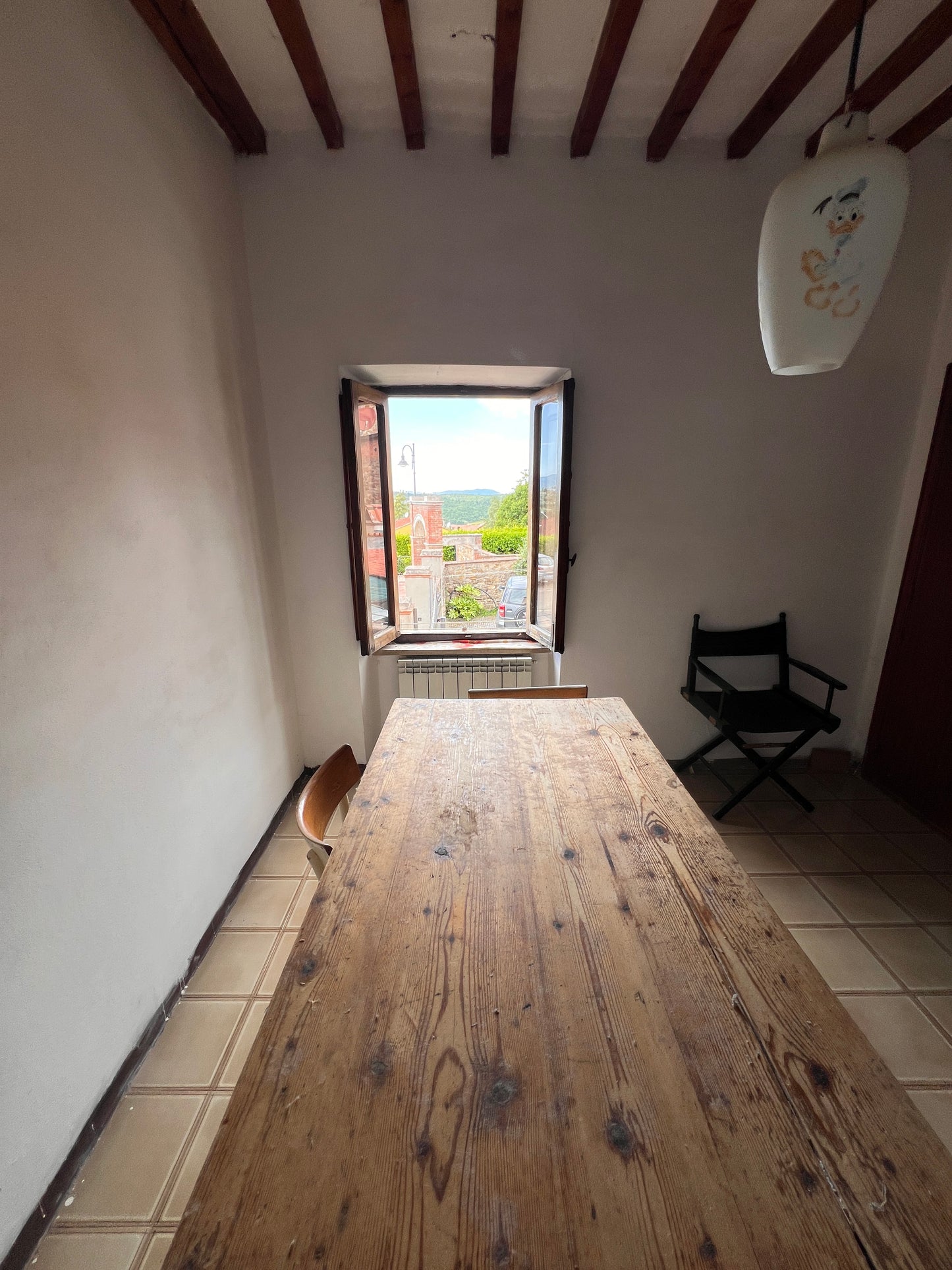 Two bedrooms, garden, balcony, big cellar and storage