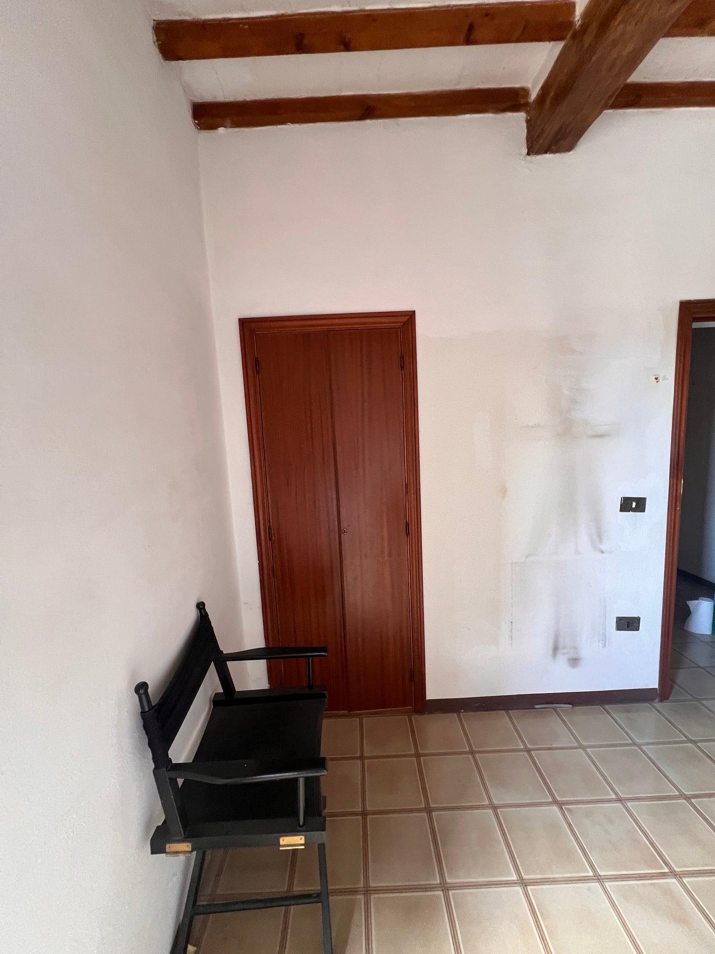 Two bedrooms, garden, balcony, big cellar and storage