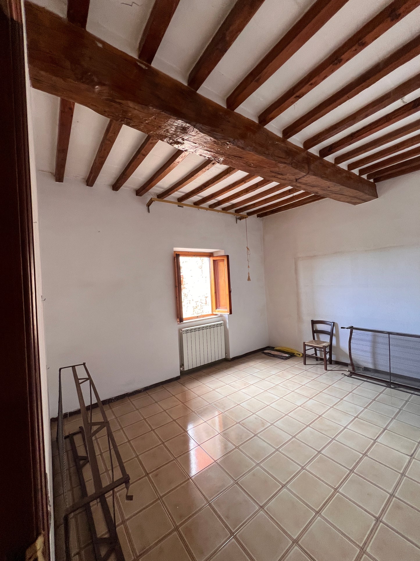 Two bedrooms, garden, balcony, big cellar and storage