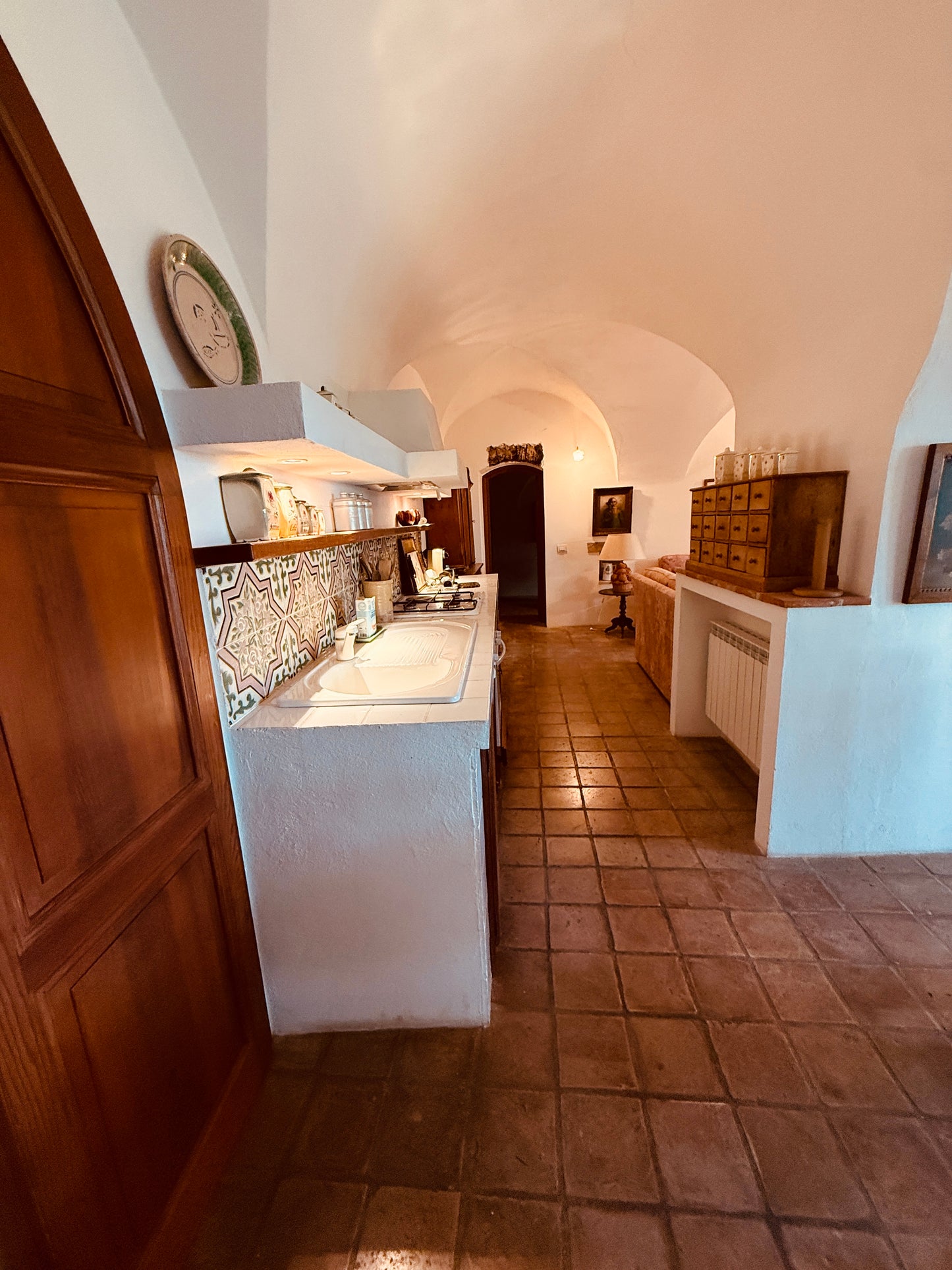 Renovated stone tower with a sea view