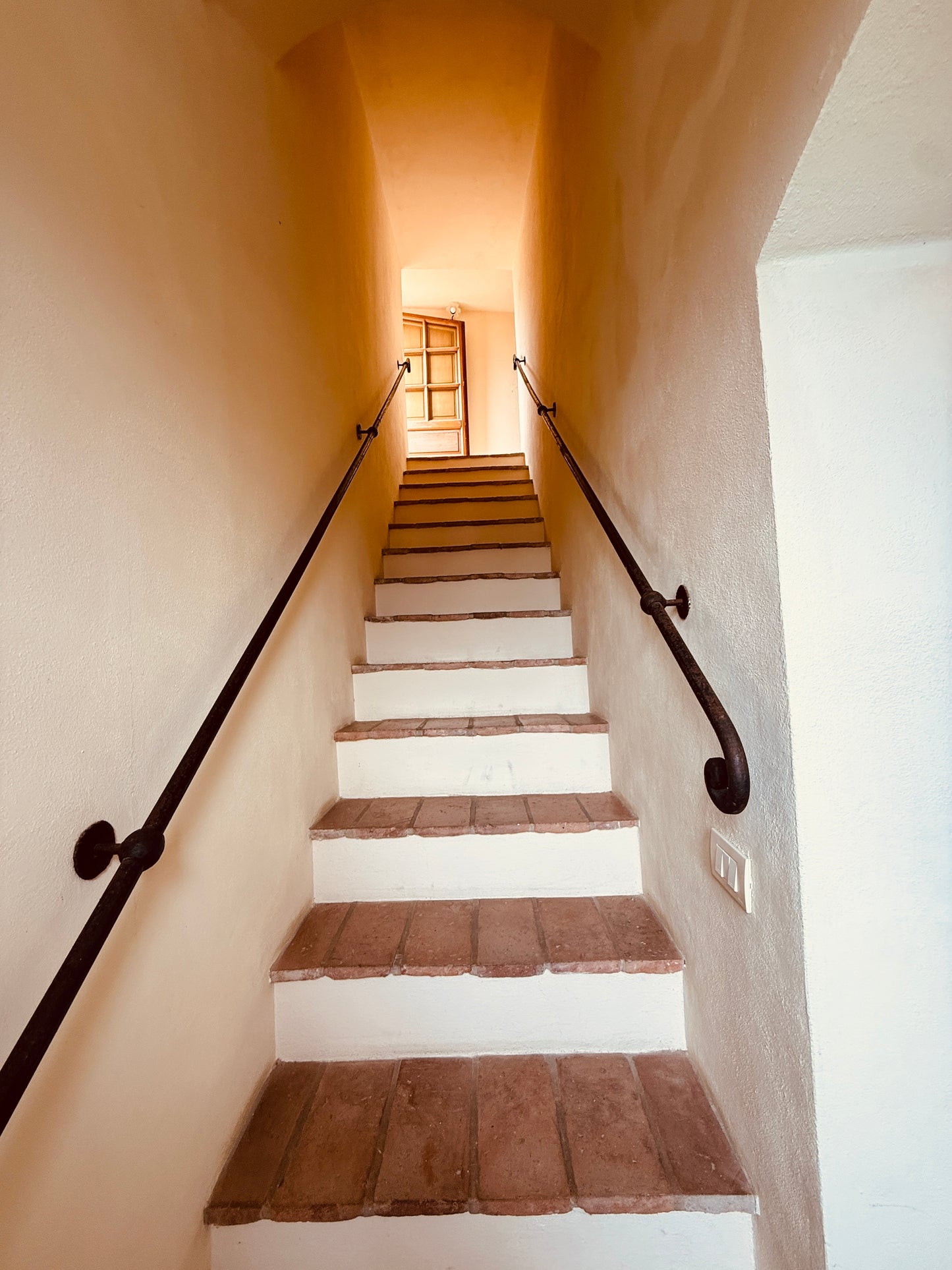 Renovated stone tower with a sea view