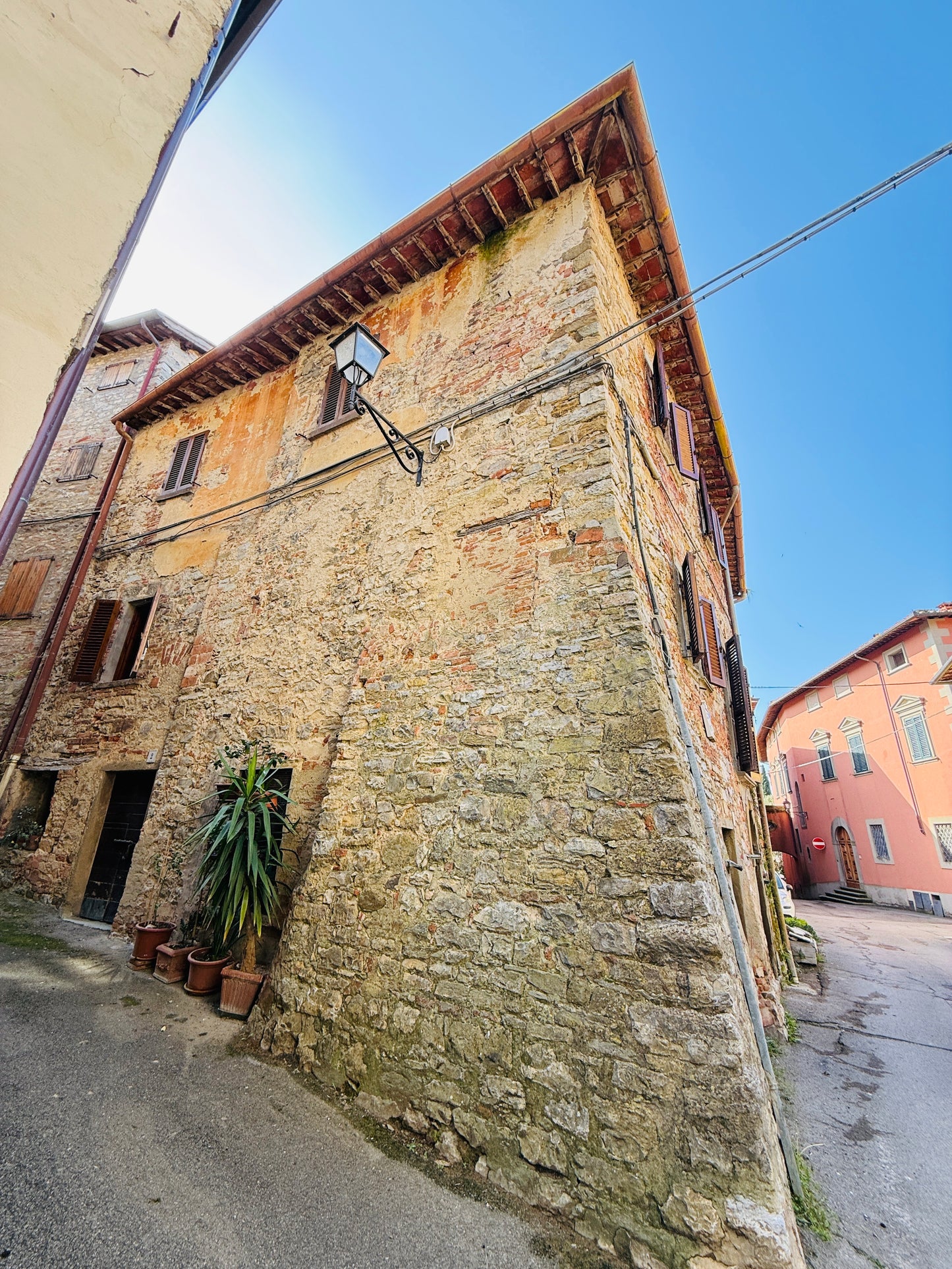 Historic building in the middle of the village