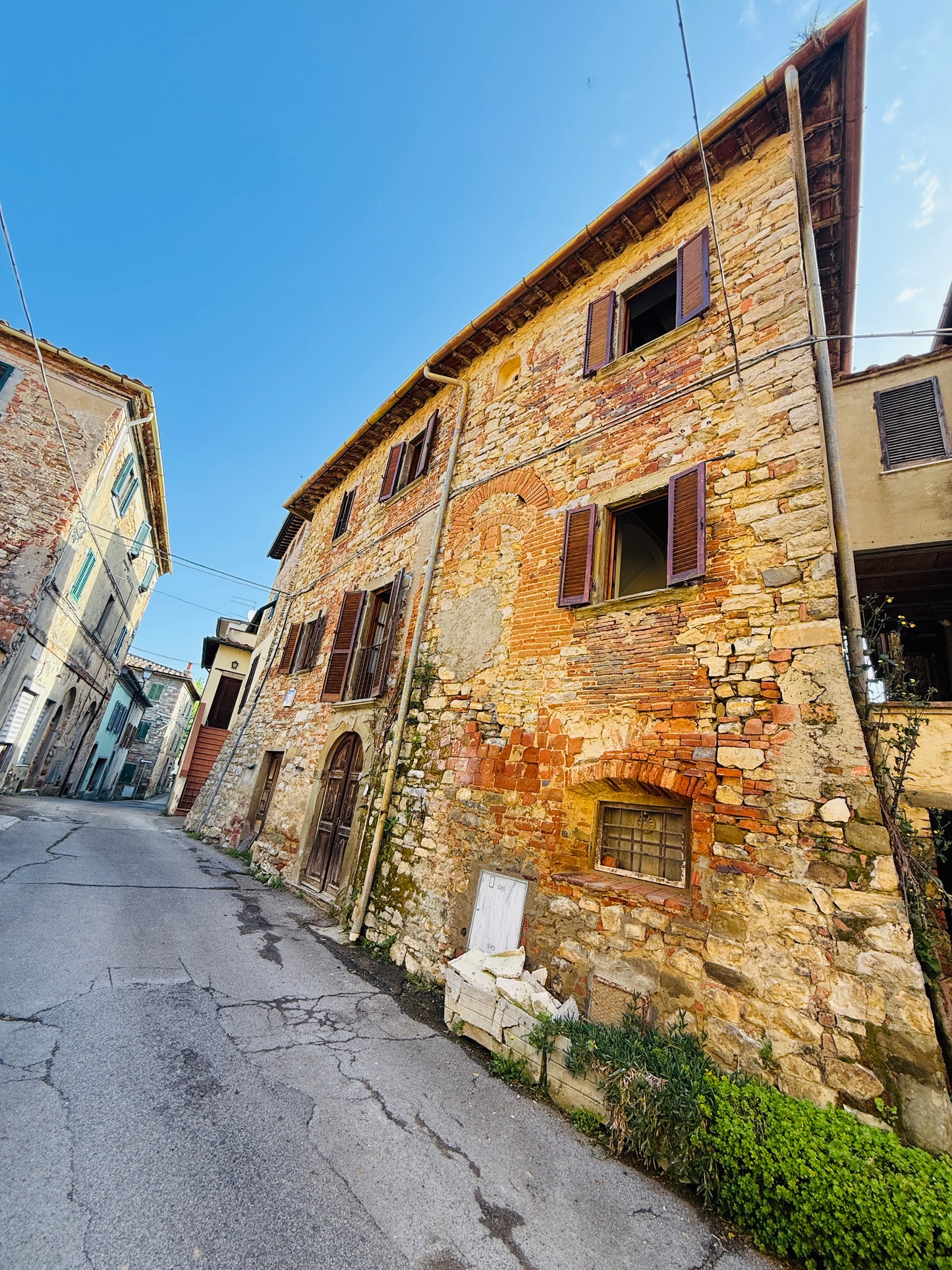 Historic building in the middle of the village