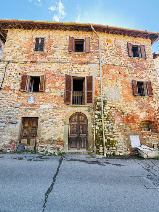 Historic building in the middle of the village