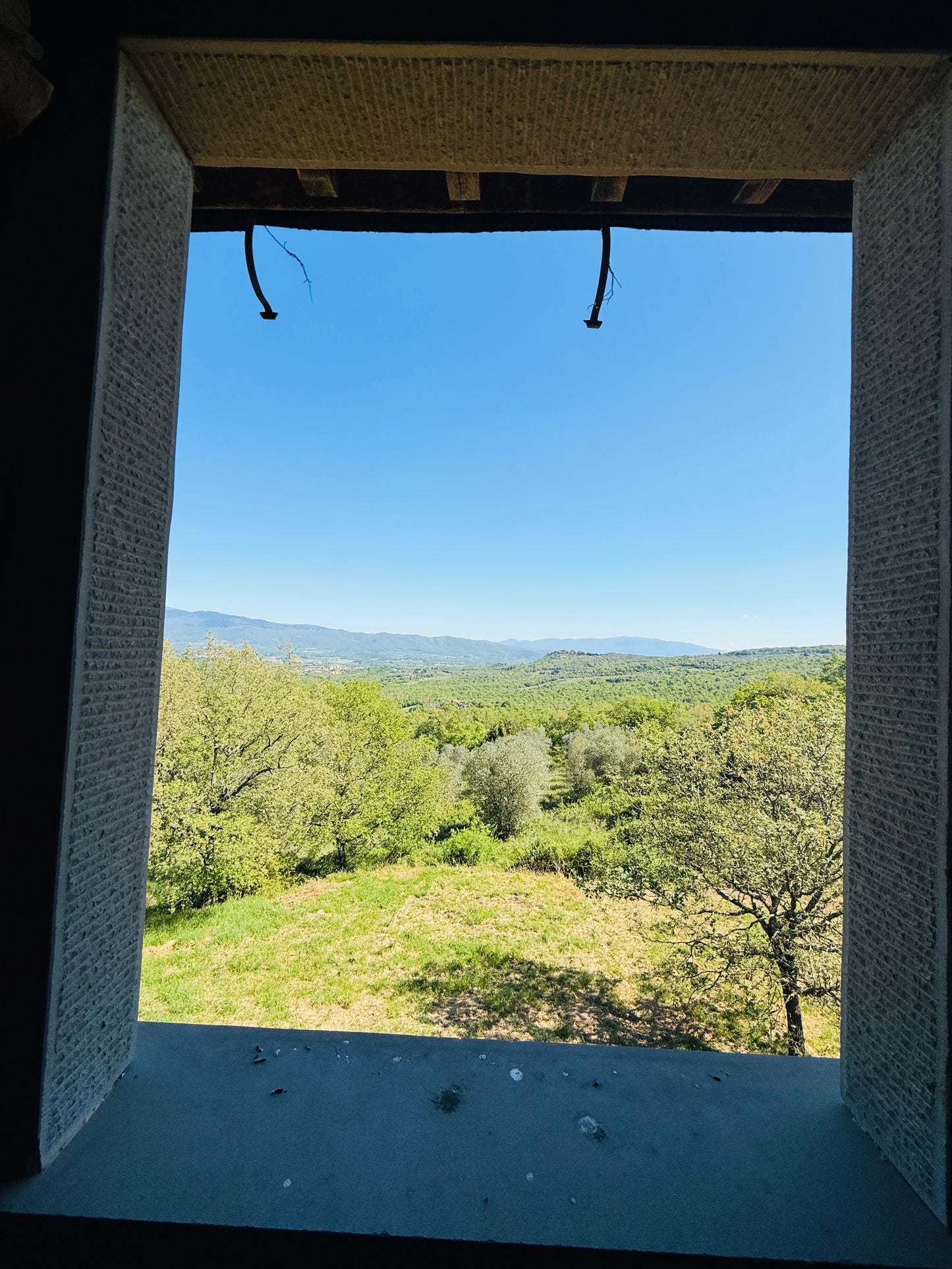 Unfinished stone Leopoldina with panoramic view
