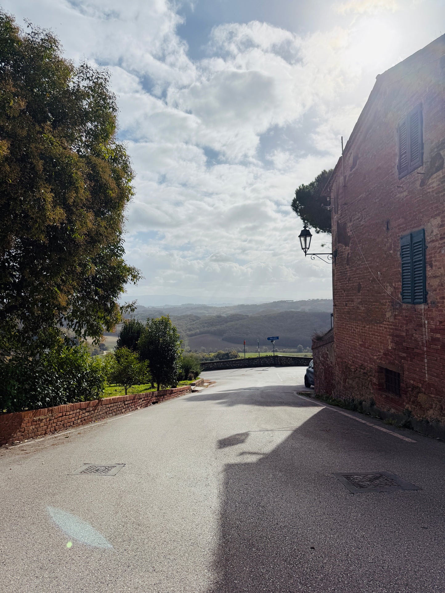 Open space in Tuscany