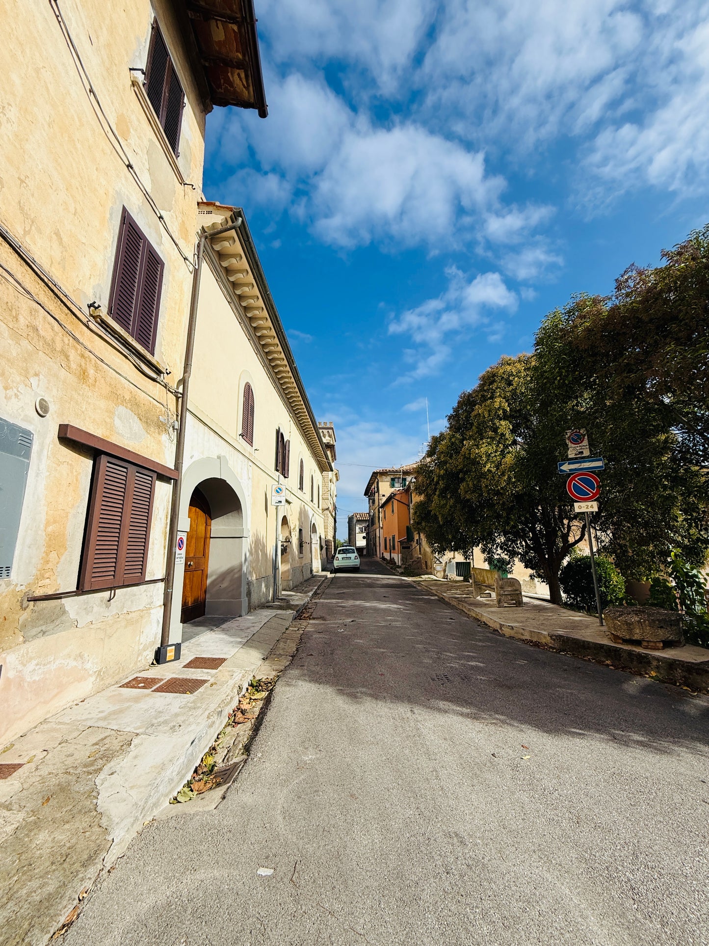 Open space in Tuscany
