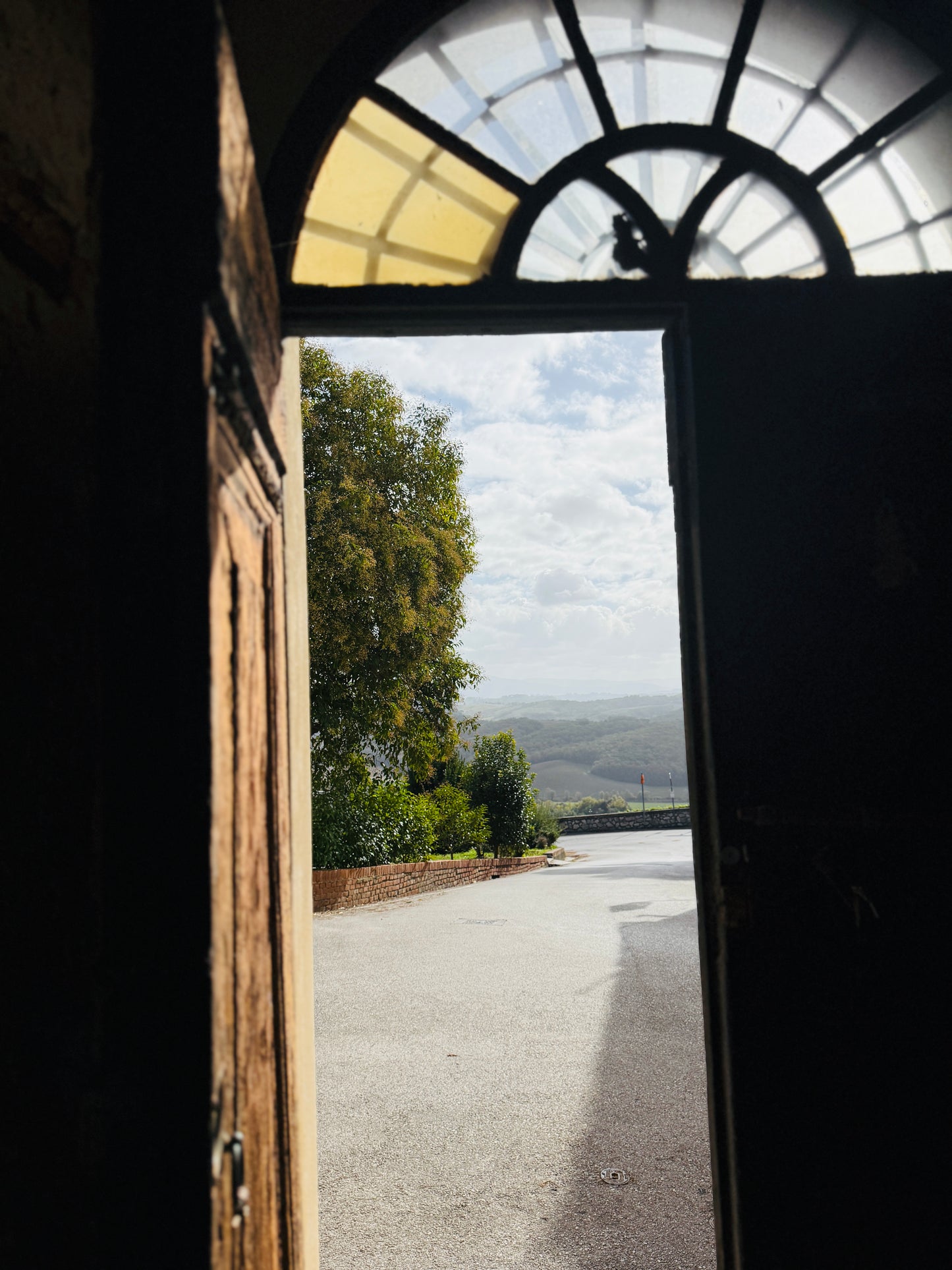 Open space in Tuscany