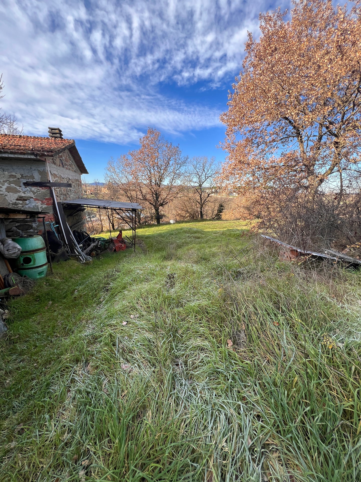 Agricultural land with house