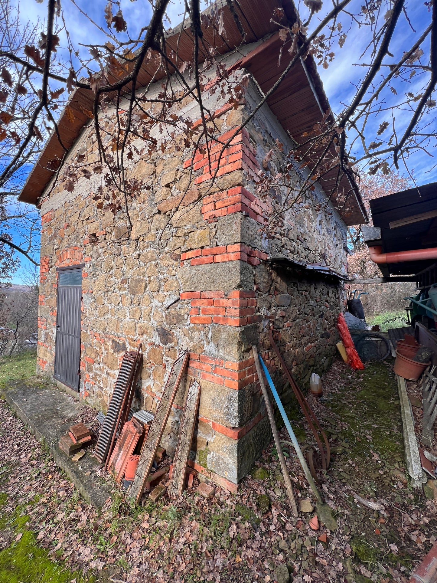 Agricultural land with house