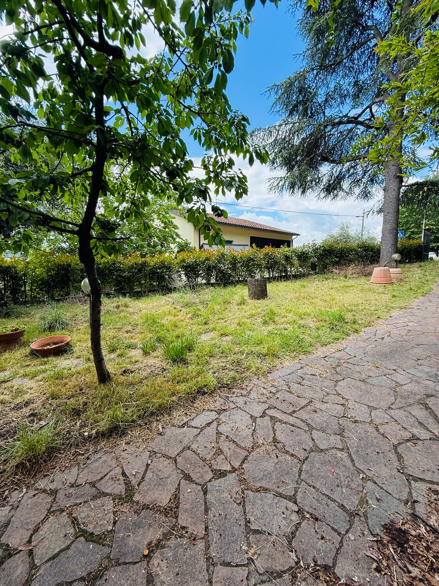 Detached House with Investment Potential in Laterina for Two Apartments