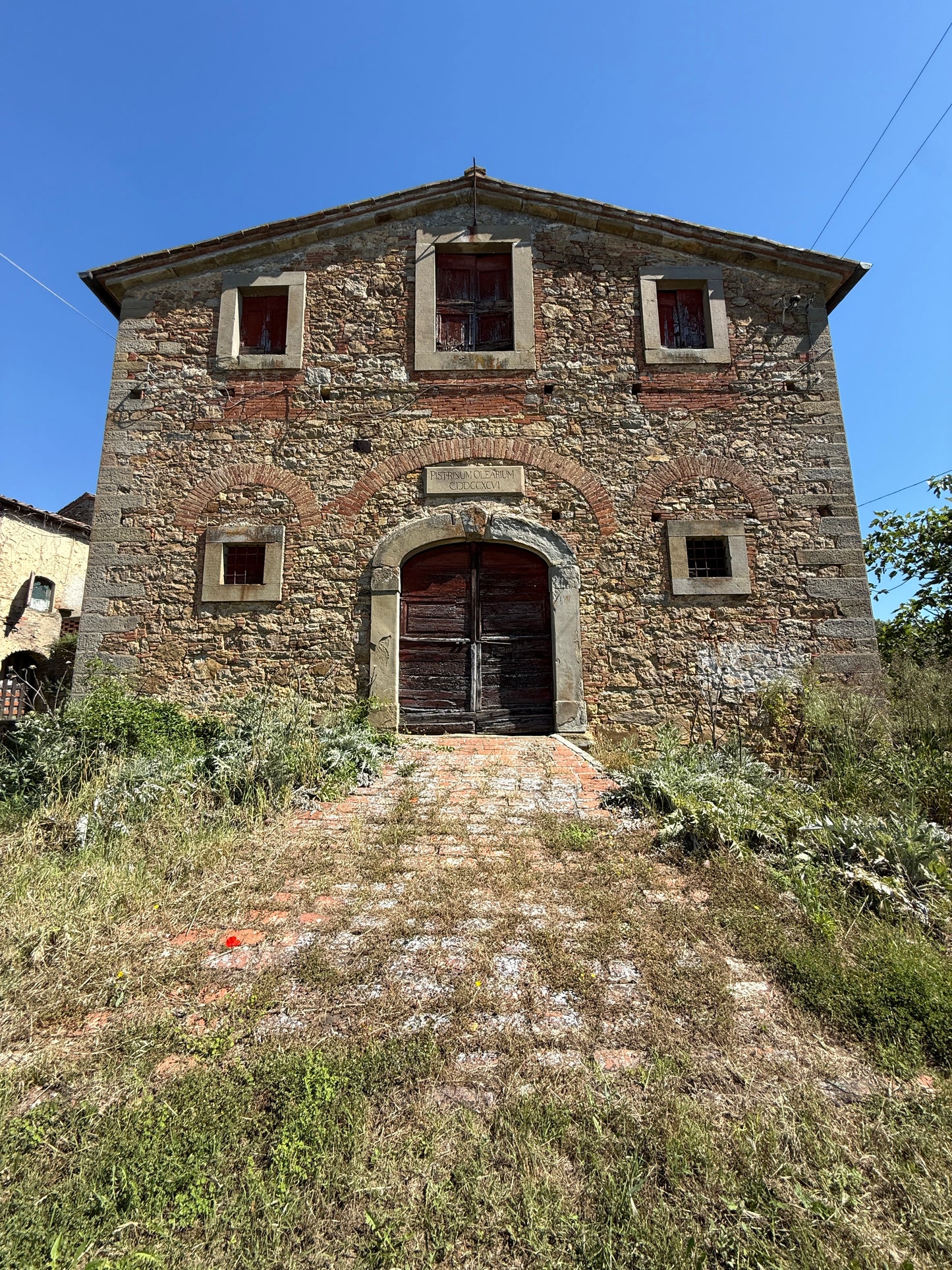 Historic Property Complex on the Chianti Road - 18th-Century Mill to Be Renovated
