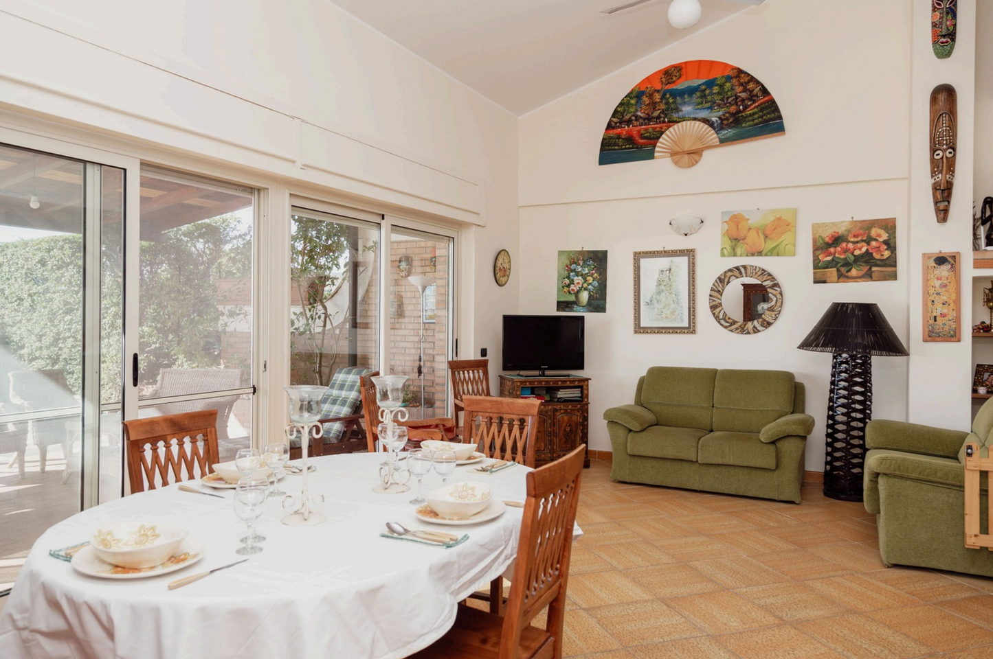 Villa with a pool sea view in Calabria