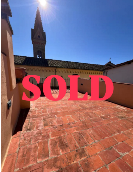 SOLD Apartment in a village with two large terraces