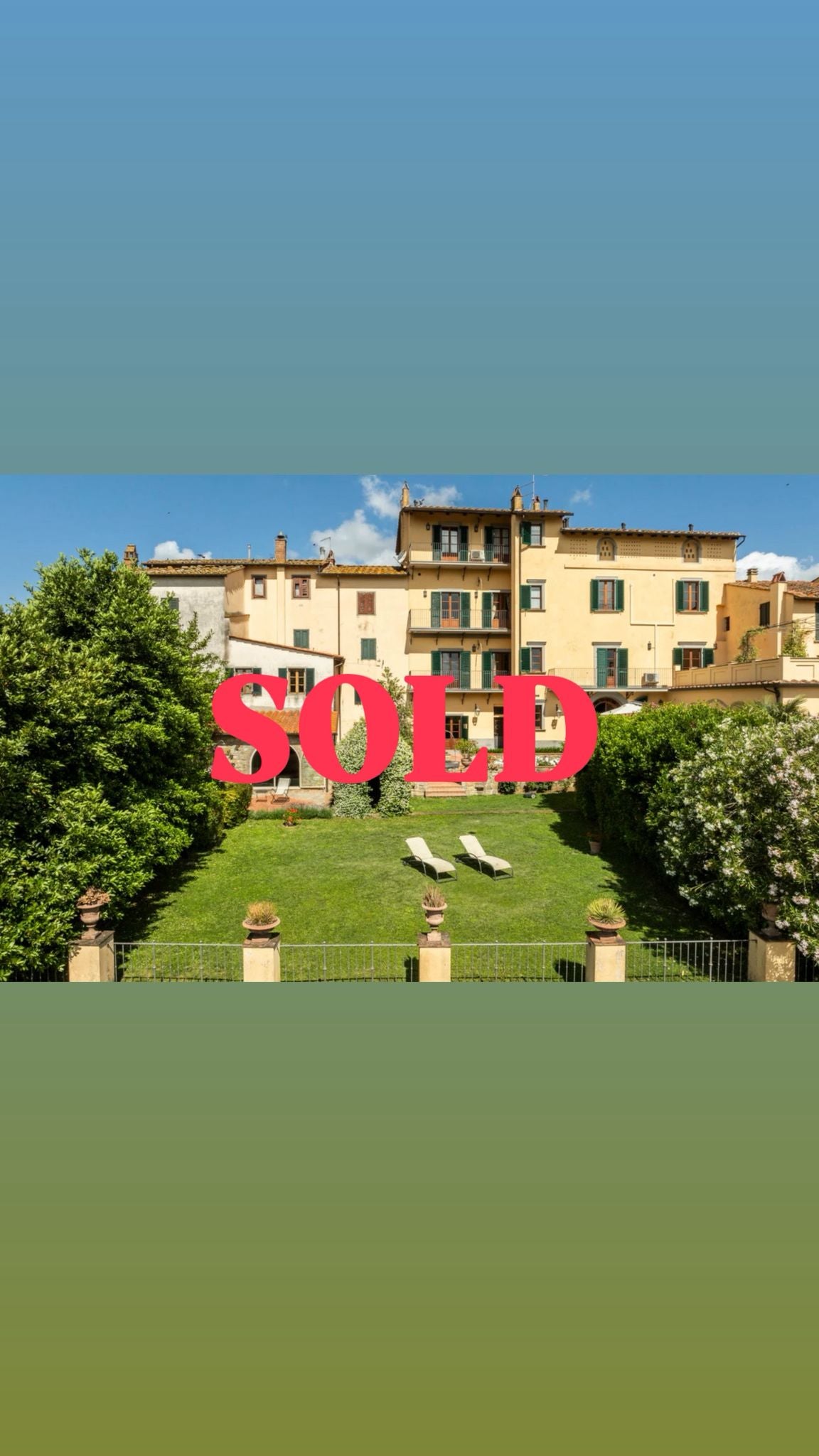 SOLD Palace with indoor pool