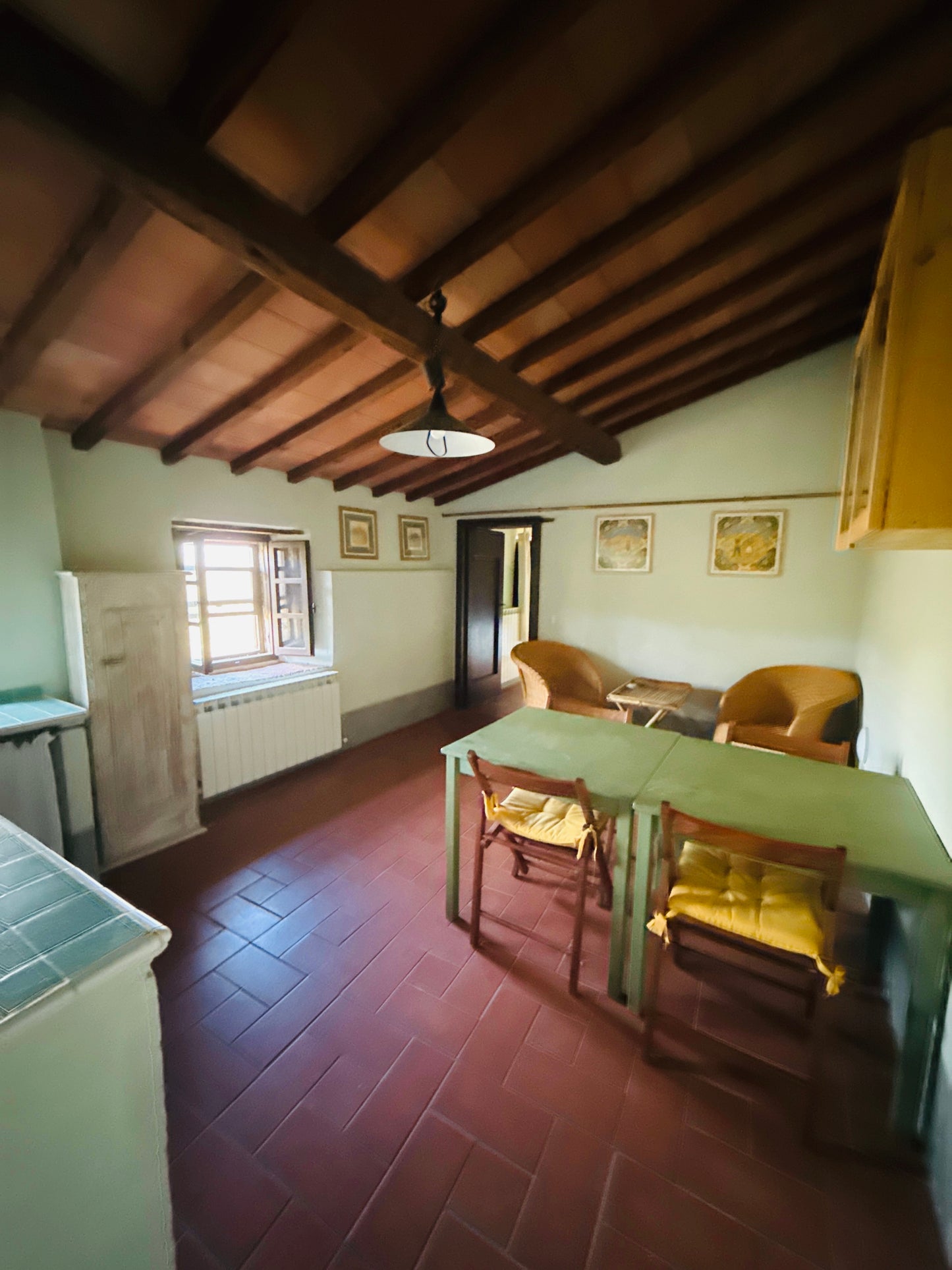 Renovated farmhouse in Pieve a Presciano with pool and view