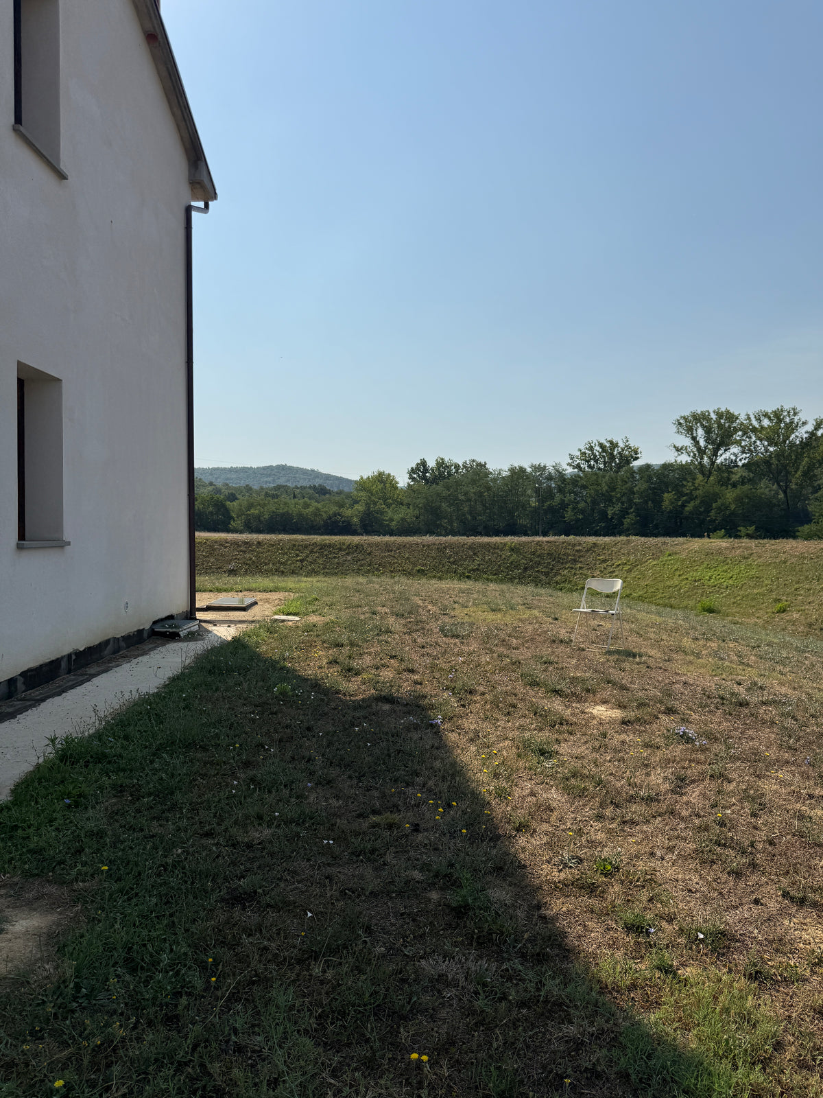 Detached house, new construction - unfinished, free on three sides